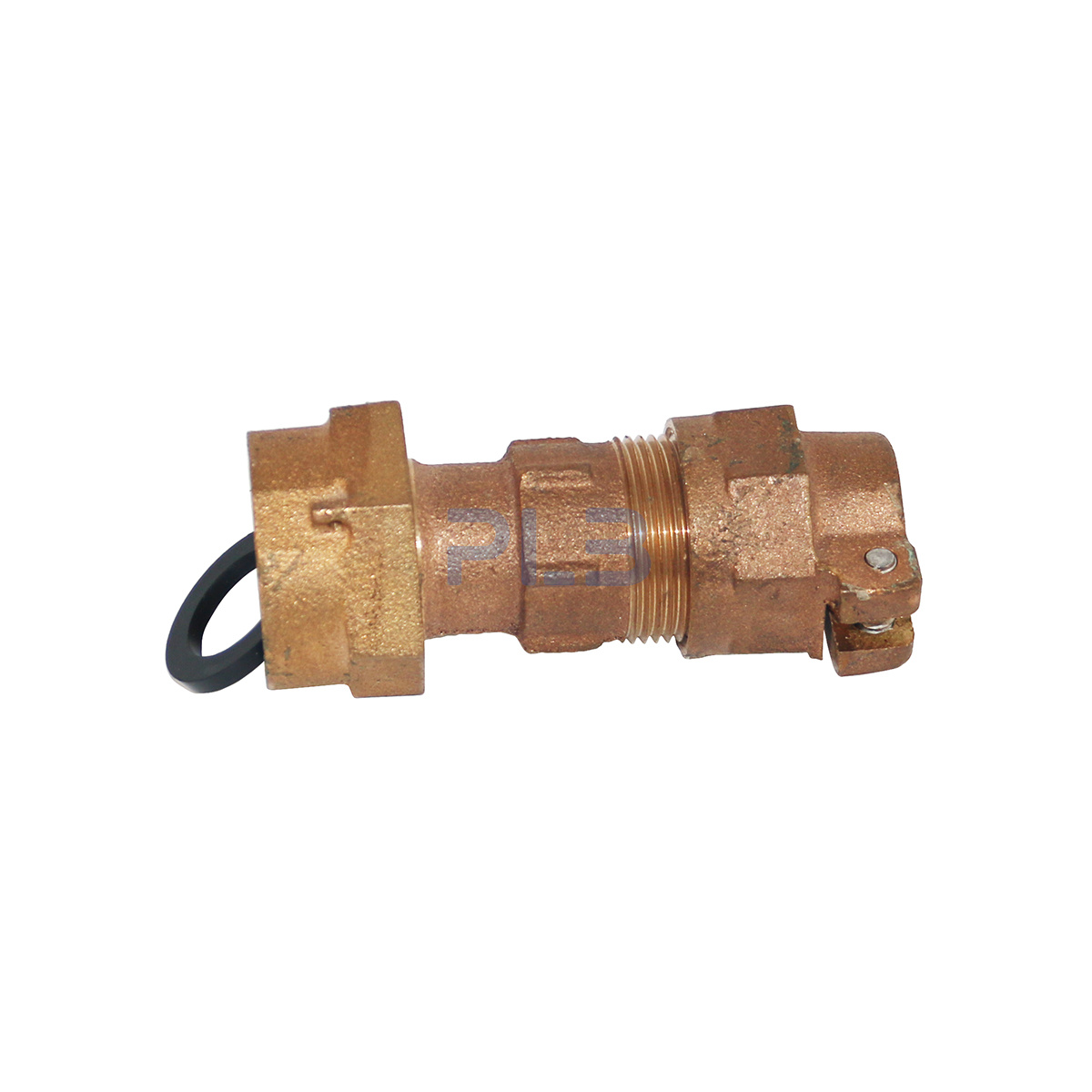 Raccord de pack de compteur d'eau en laiton ou en bronze sans plomb et sans filetage NPT