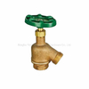 Valve de seuil de type angle en laiton 