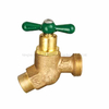 Valve de seuil de type angle en laiton 