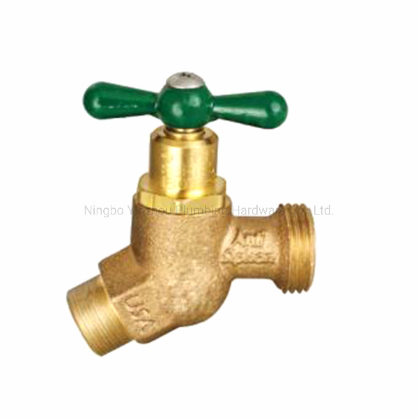 Valve de seuil de type angle en laiton 