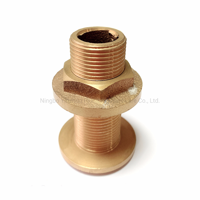 Raccord de coque en bronze avec filetage BSP de C83600 