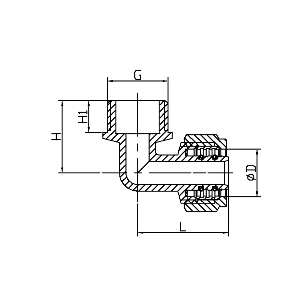 coude mâle H825